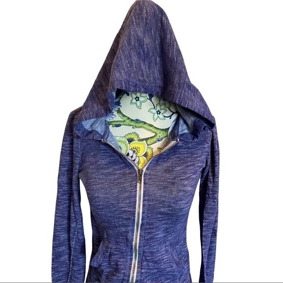 Garage Purple Zipper Hoodie - Picture 2 of 5